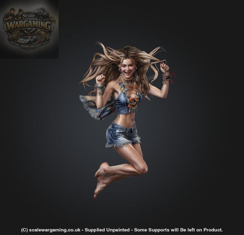 SW9215 Girl Leaping into the Air - Figure