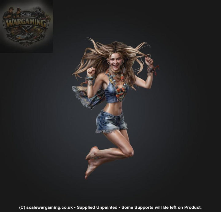 SW9215 Girl Leaping into the Air - Figure
