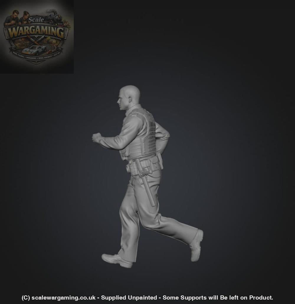 SW9222 Policeman Running - Figure