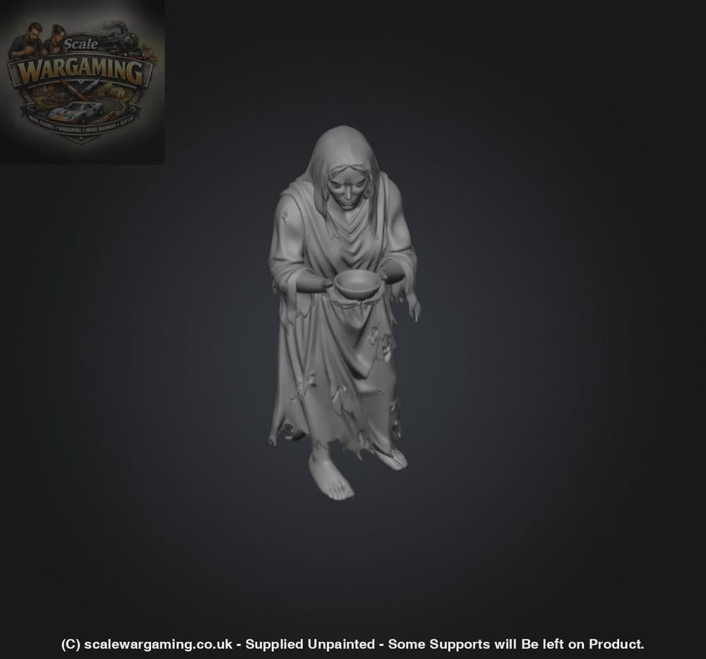 SW9231 Female Begger - Figure