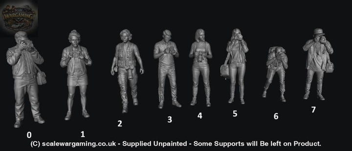 SW9241 Bird Watchers with Camera’s - 1:76 / Figure