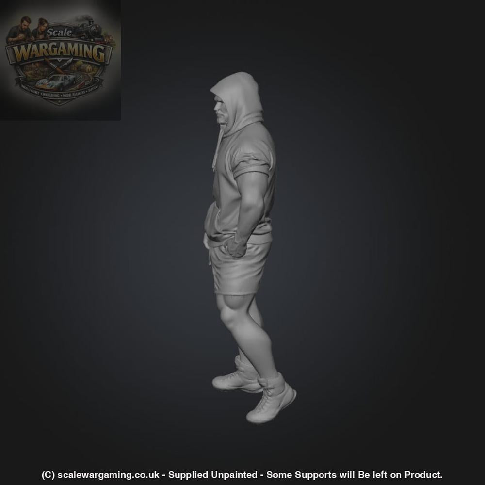 SW9242 Muscle man in hoodie - Figure