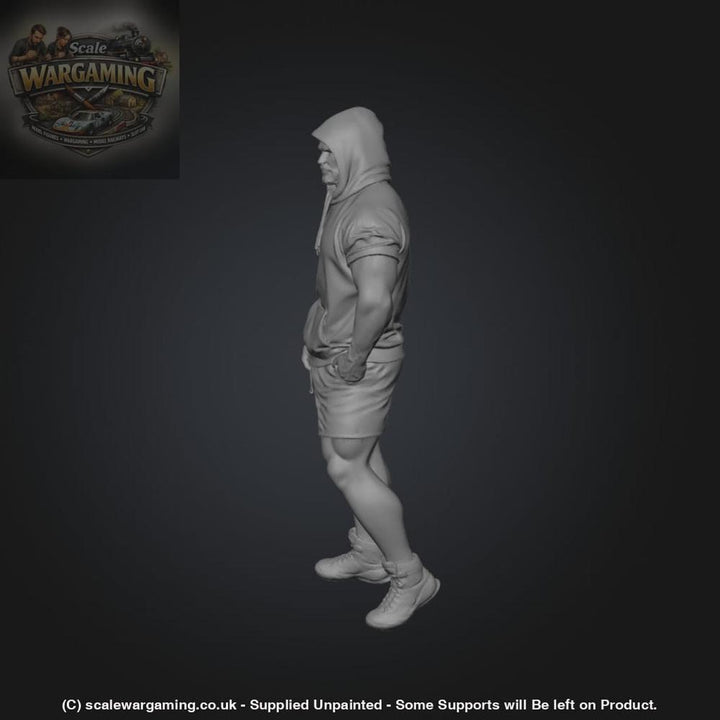 SW9242 Muscle man in hoodie - Figure