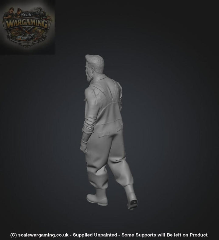 SW9251 Dave the Farmer in Waterproof Bib - Figure