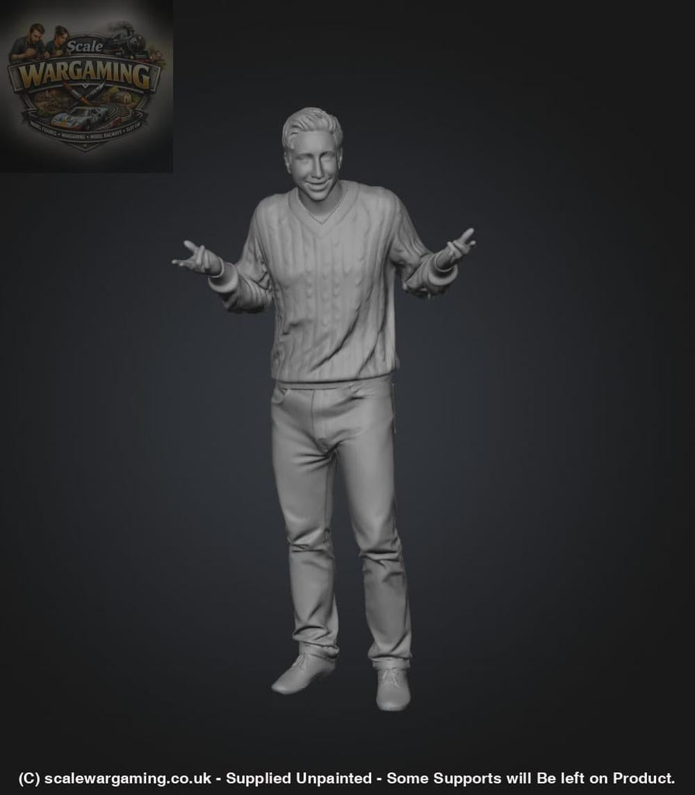 SW9279 Male Shrugging arms out - Figure