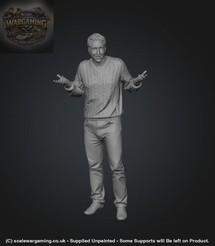 SW9279 Male Shrugging arms out - Figure