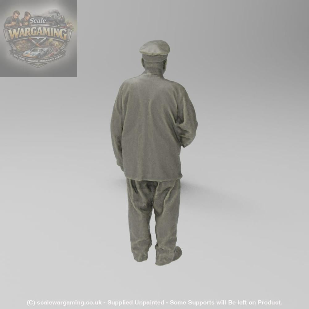 SWS001 Steam/Loco/Driver Railway Station - Figure