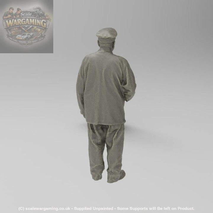 SWS001 Steam/Loco/Driver Railway Station - Figure