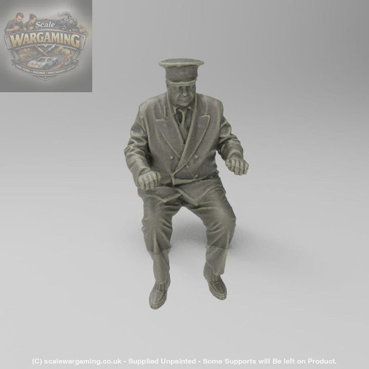 SWS005 Steam/Loco/Driver Railway Station - Figure