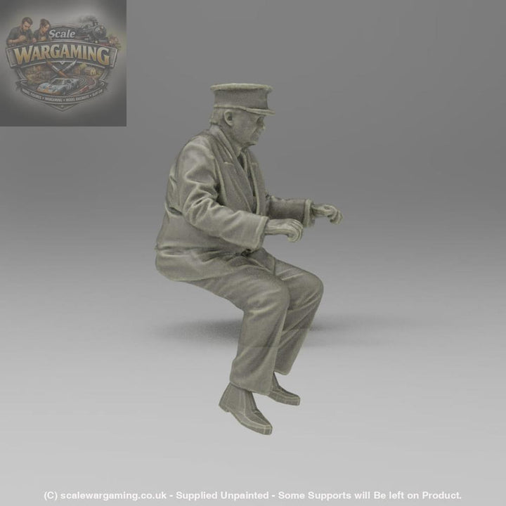 SWS005 Steam/Loco/Driver Railway Station - Figure