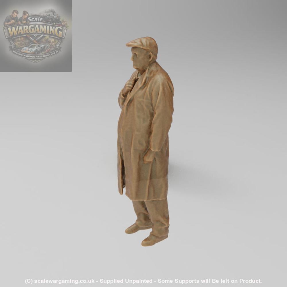 SWS006 Male Station Staff Standing - Figure