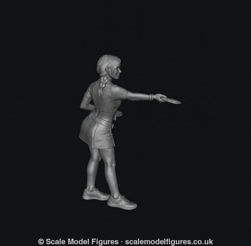 WOSC014 - Motorsport Fan Zone - Promotional Team Member - Figure