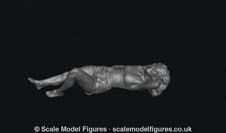 WOSC028 - Lying Around - The Sunbathing Motorsport Fan - Figure