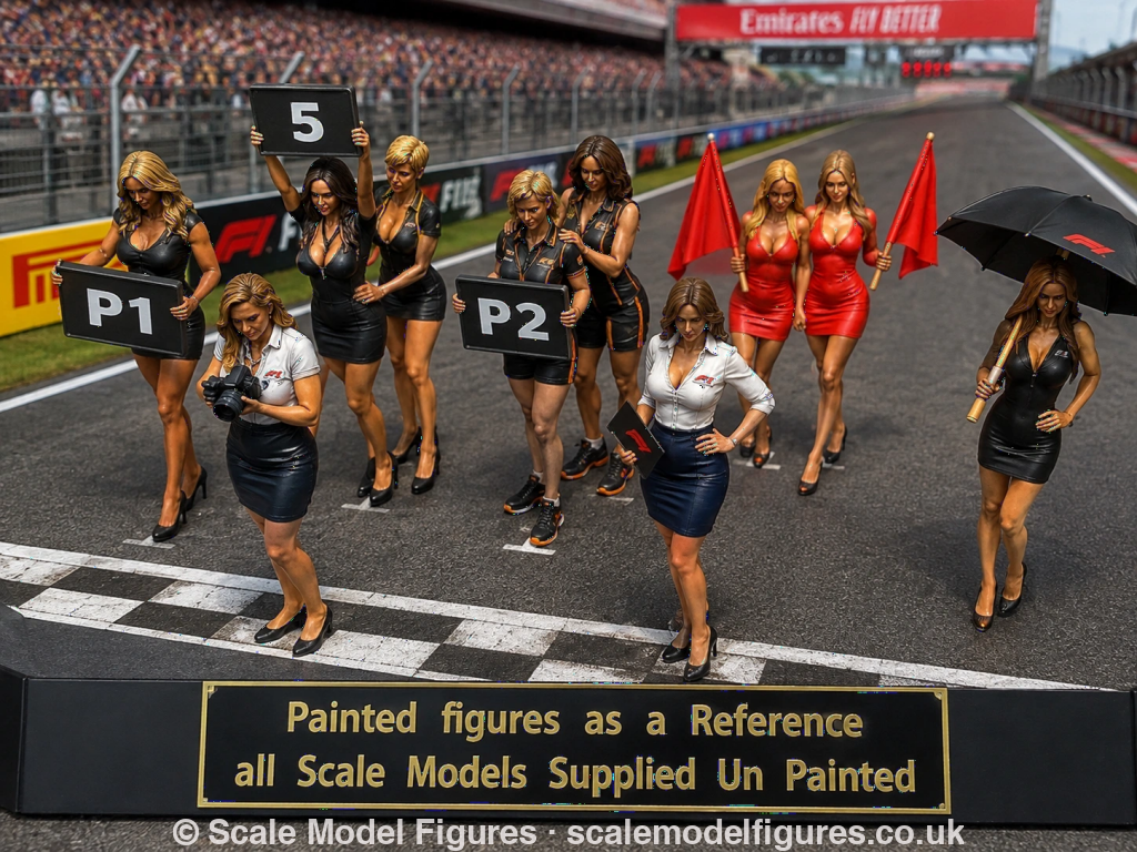 WOSC029 - Queens of the Grid - Bella Knight - With Notepad - Figure
