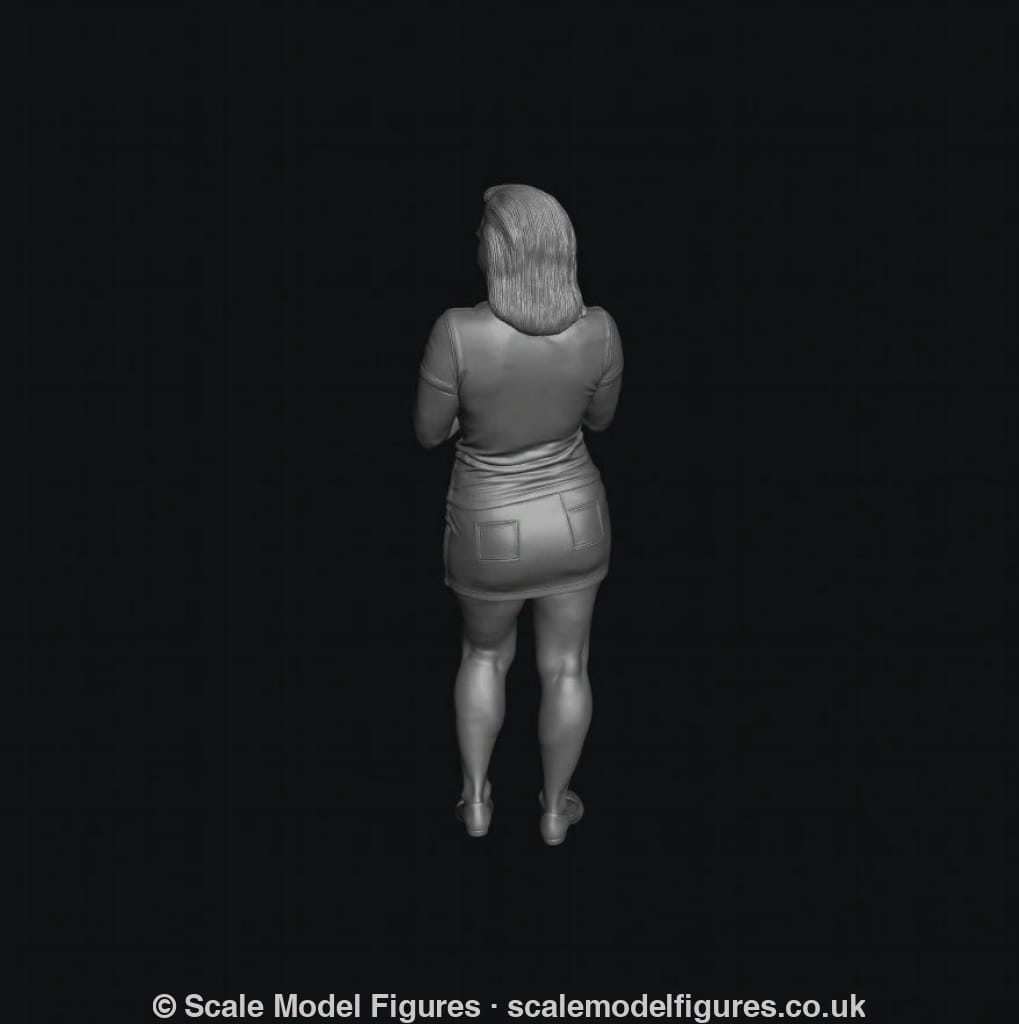 WOSC029 - Queens of the Grid - Sasha Lane - With Camera - Figure