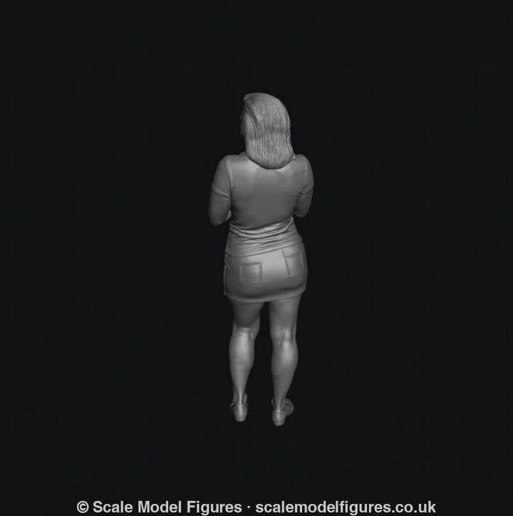WOSC029 - Queens of the Grid - Sasha Lane - With Camera - Figure