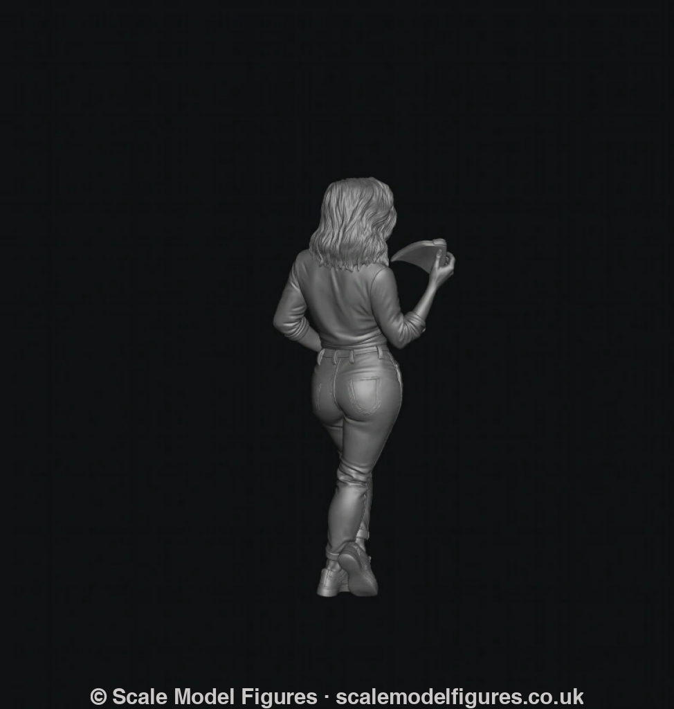 WOSC033 - Food Lovers - Bianca Rossi, Pizza and Playful Glance - Figure