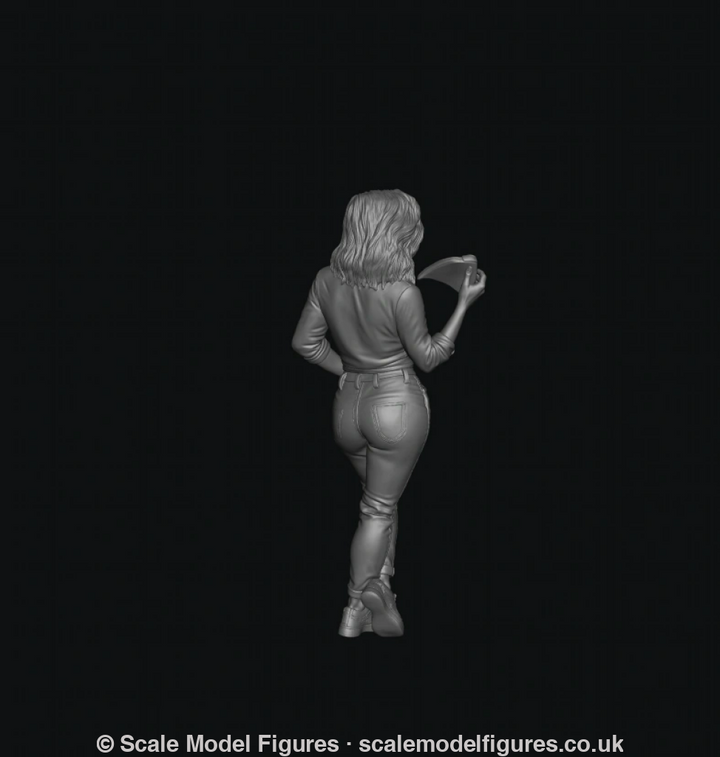 WOSC033 - Food Lovers - Bianca Rossi, Pizza and Playful Glance - Figure